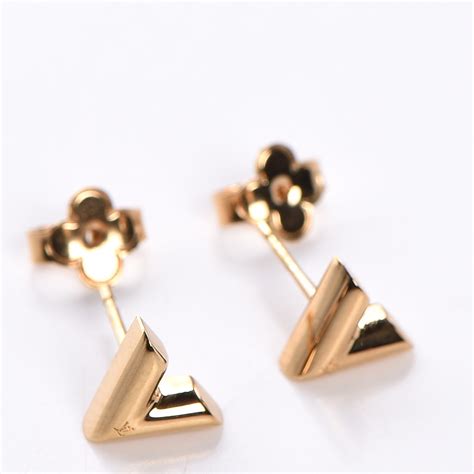 louis vuitton essential v stud earrings price|Products by Louis Vuitton: Essential V Stud Earrings.